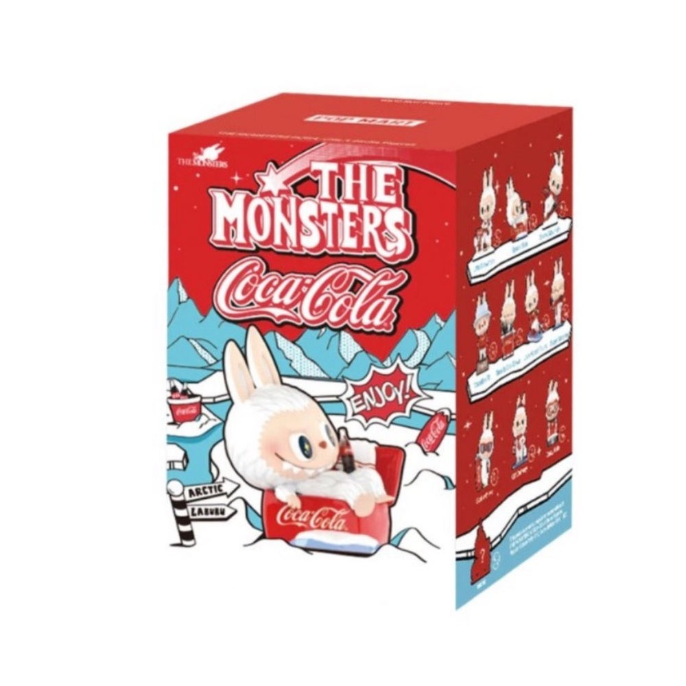 Limited Edition Coca-Cola x The Monsters Pop Mart Series Figure Authentic & NIB
